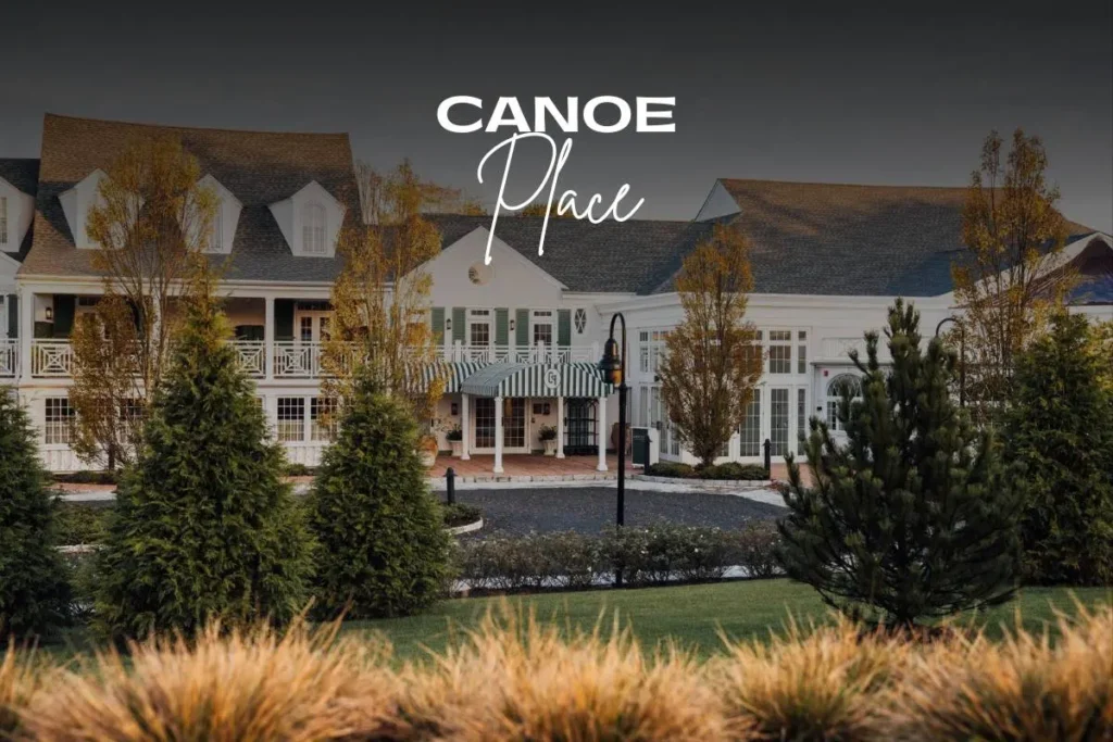 Canoe Place copy banner