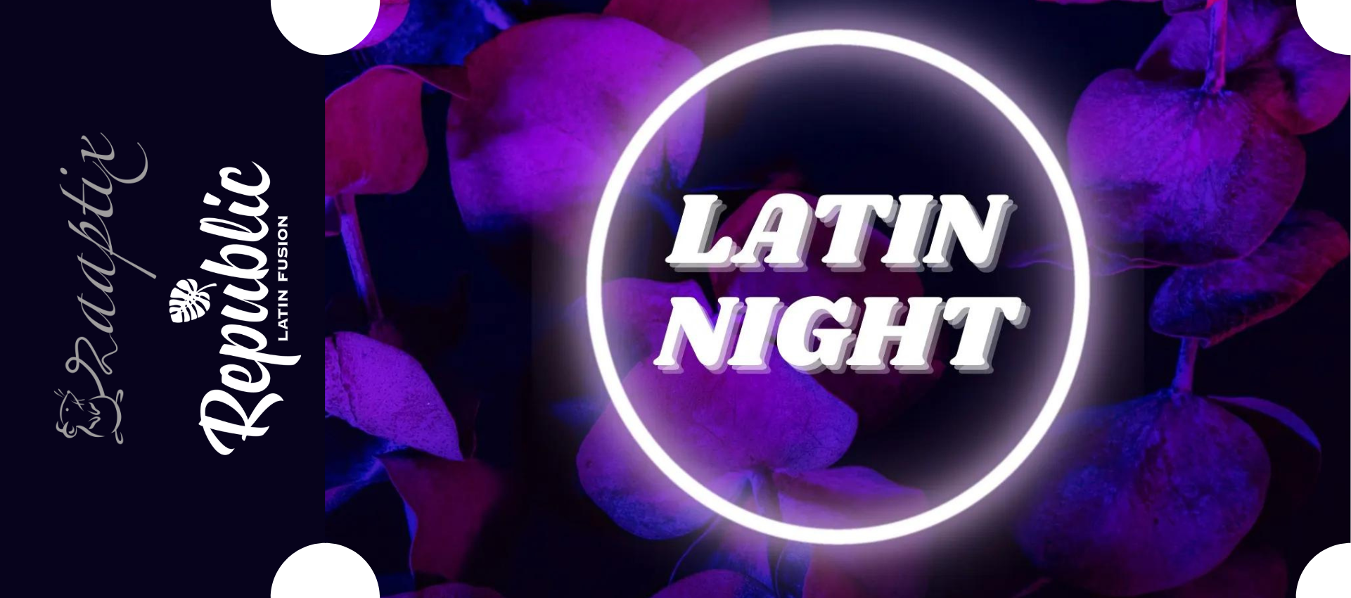latin night Feb 18 ticket